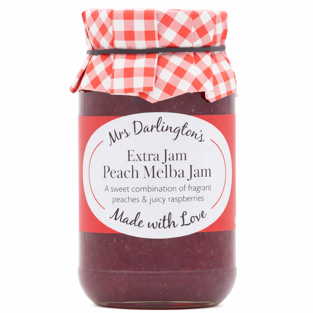 Mrs Darlington's Peach Melba Jam 340g