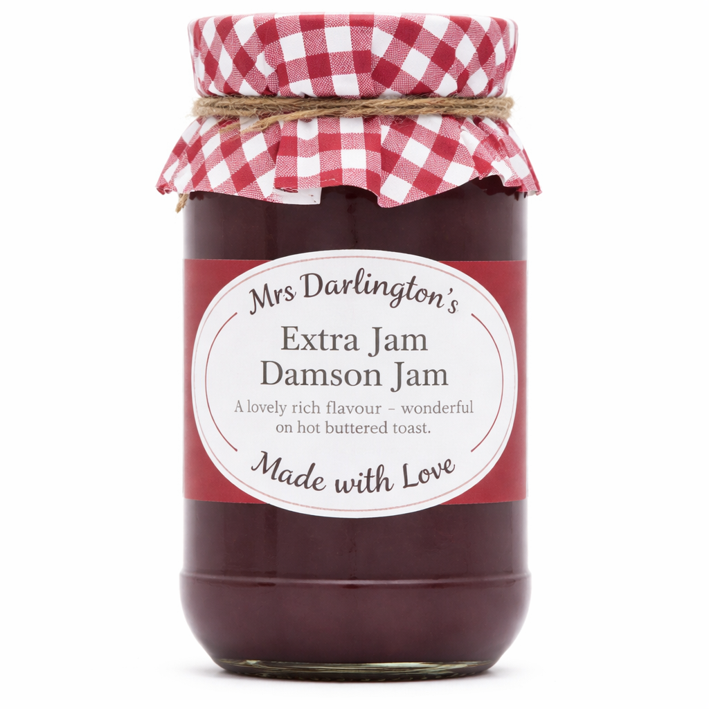 Mrs Darlington's Extra Jam Damson Jam 340g