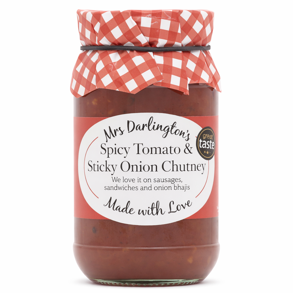 Mrs Darlington's Spicy Tomato & Sticky Onion Chutney 312g