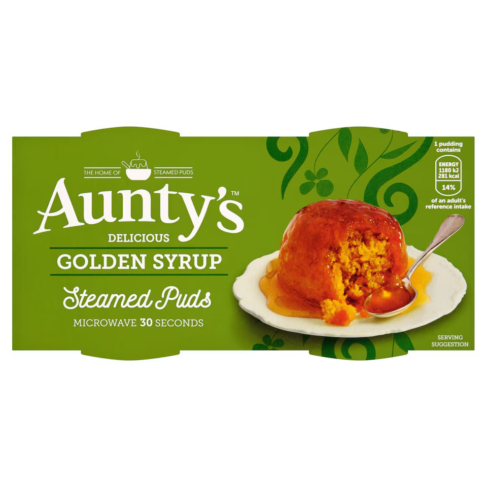 Aunty's Golden Syrup 2 Pack 190g