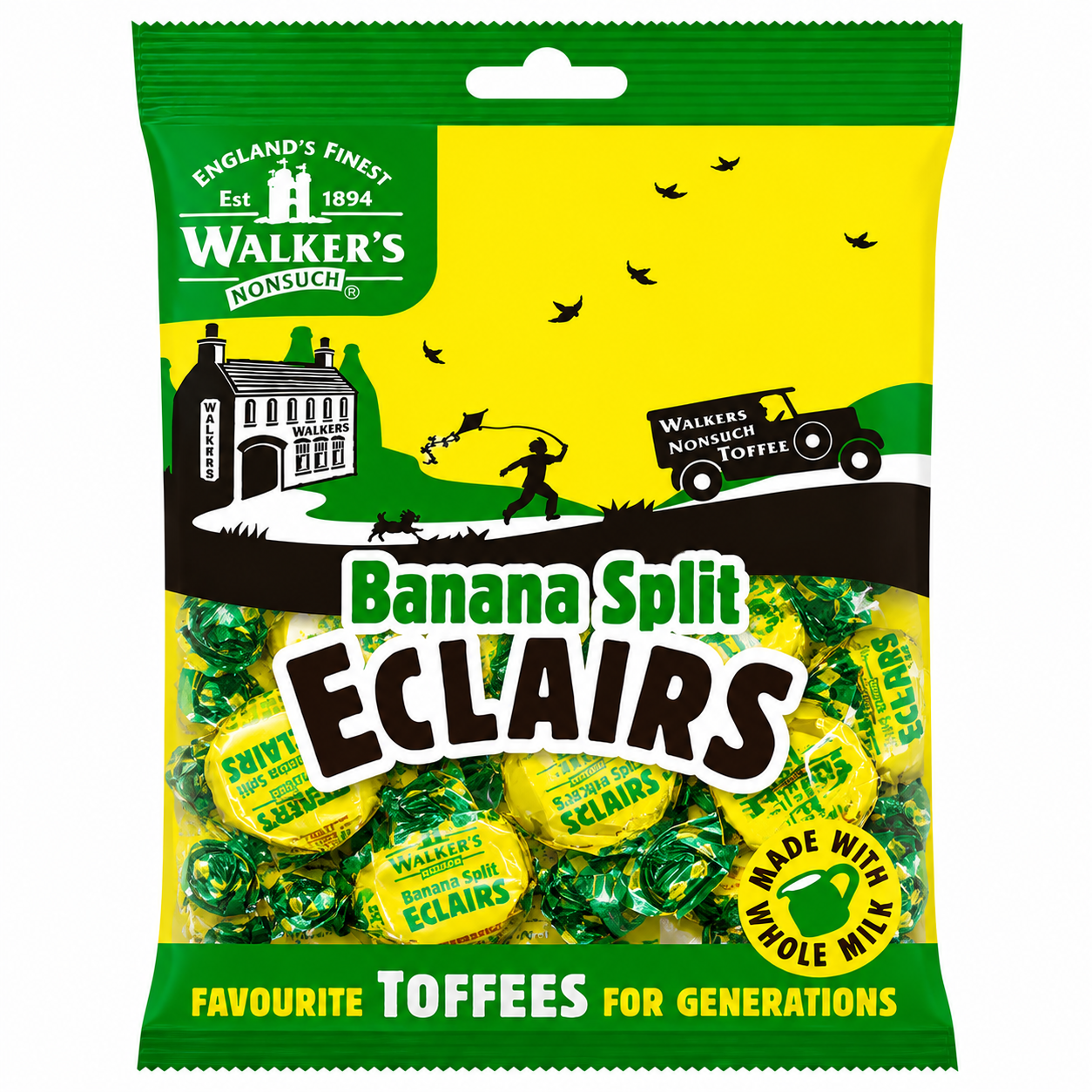 Walker's Nonsuch Banana Split Toffee 150g