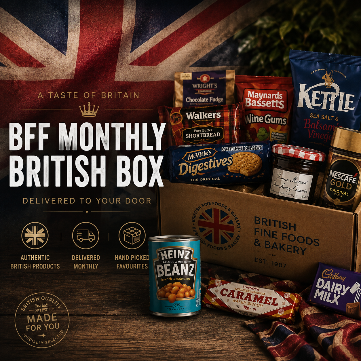 BFF Monthly British Box ๐ฌ๐ง