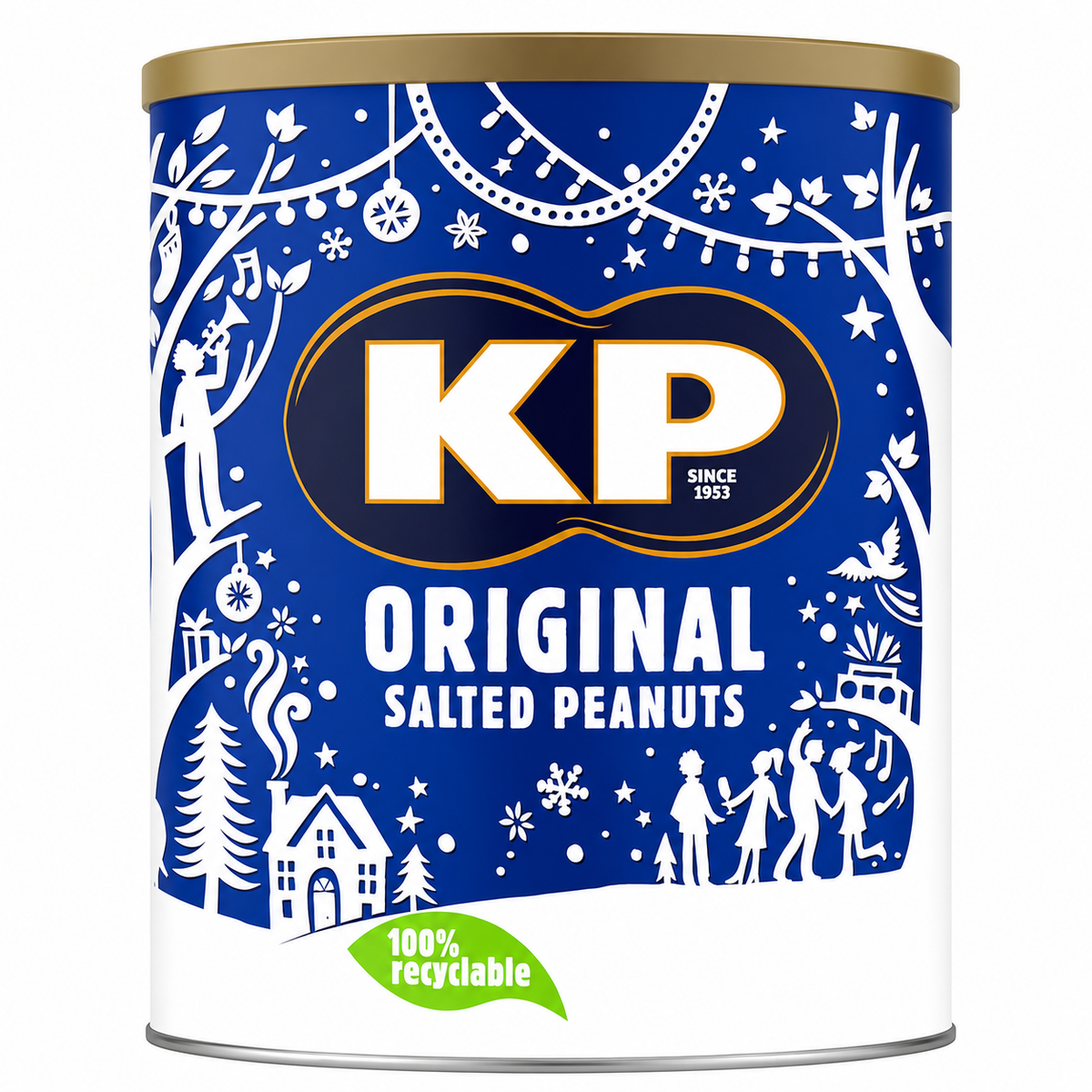 KP Salted Peanuts 375g