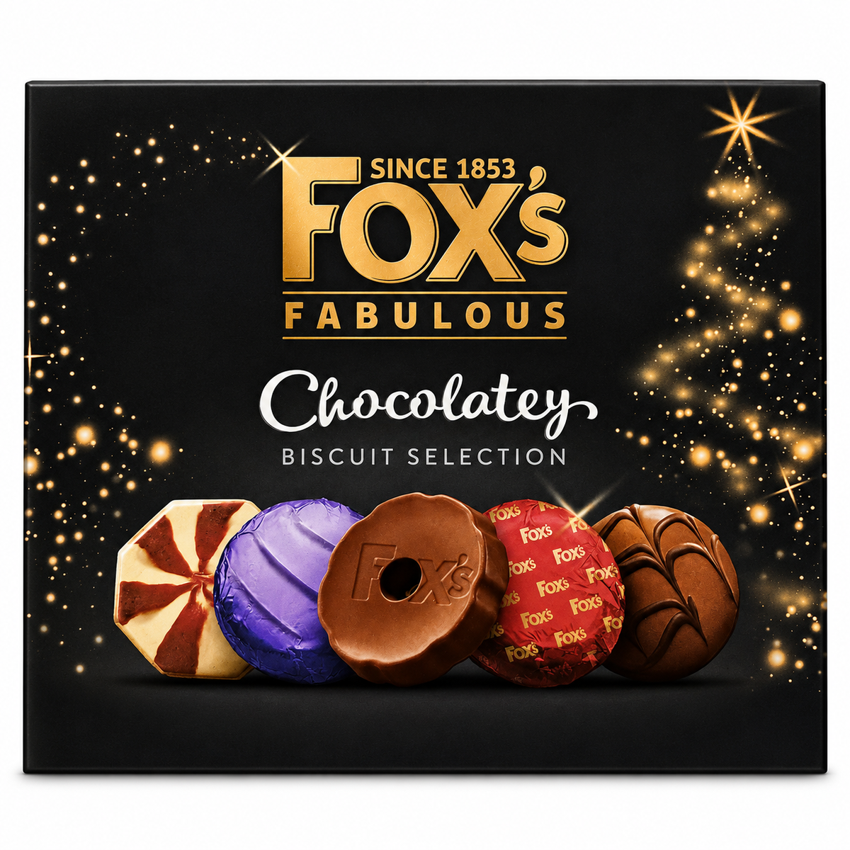Fox's Fabulous Chocolatey Biscuit Selection 365g