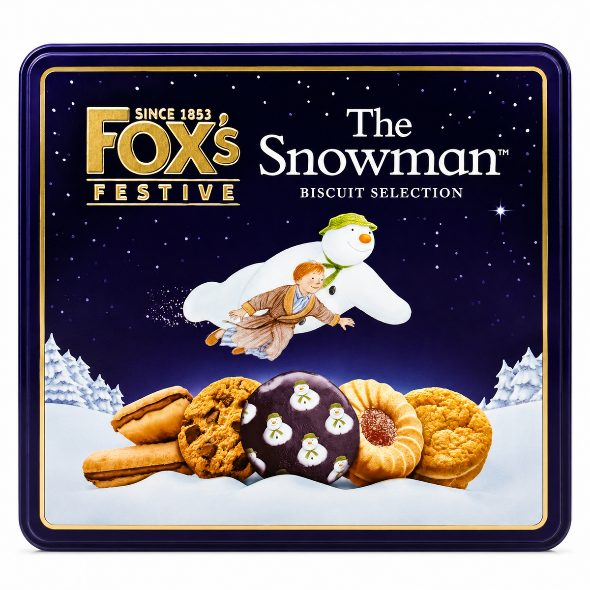 Fox's The Snowman Biscuit Selection Tin 350g