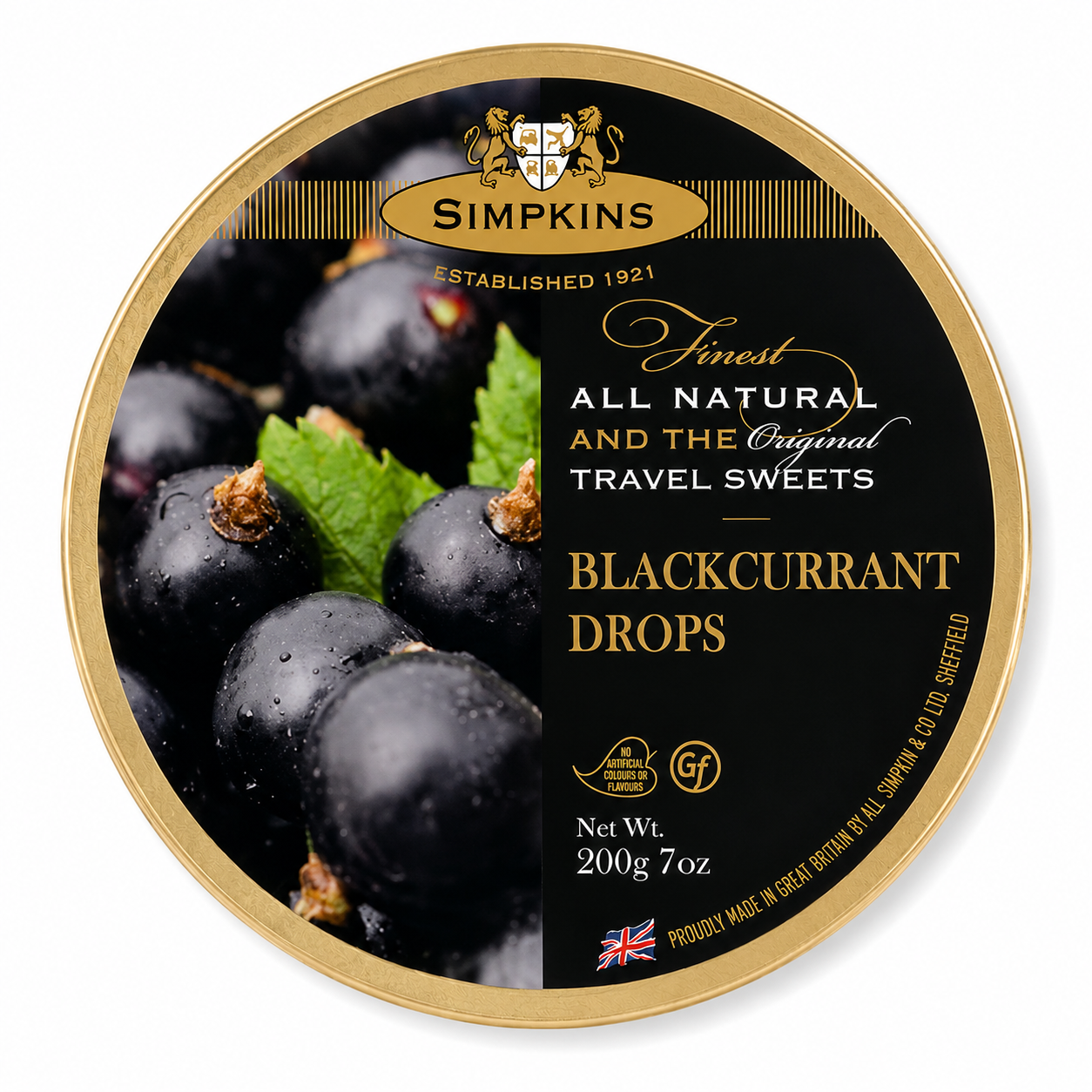 Simpkins Blackcurrant Drops 200g