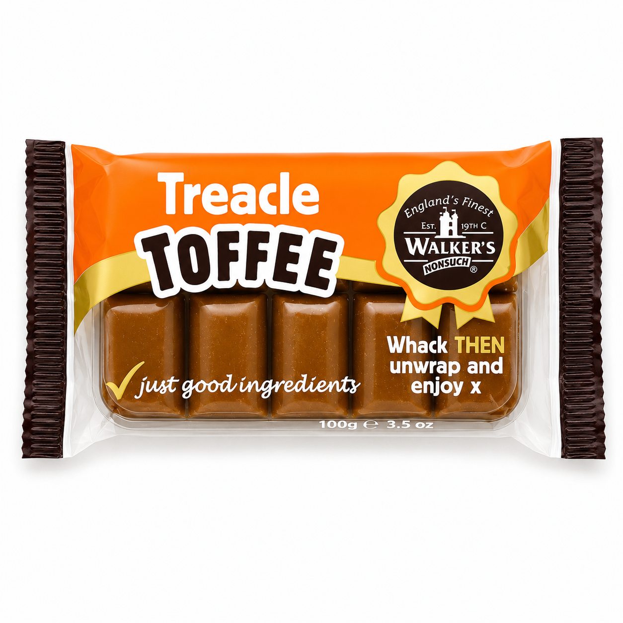 Walker's Nonsuch Treacle Toffee 100g