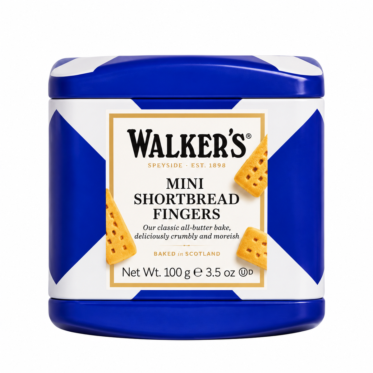 Walker's Mini Saltire Tin 100g