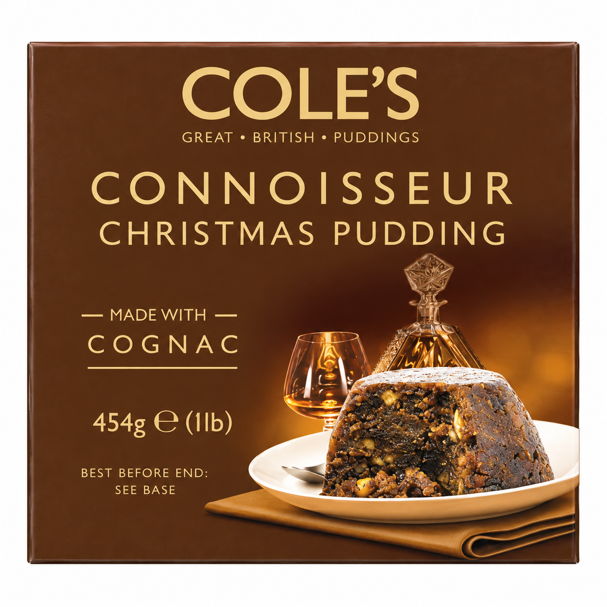 Cole's Connoisseur Christmas Pudding 454g