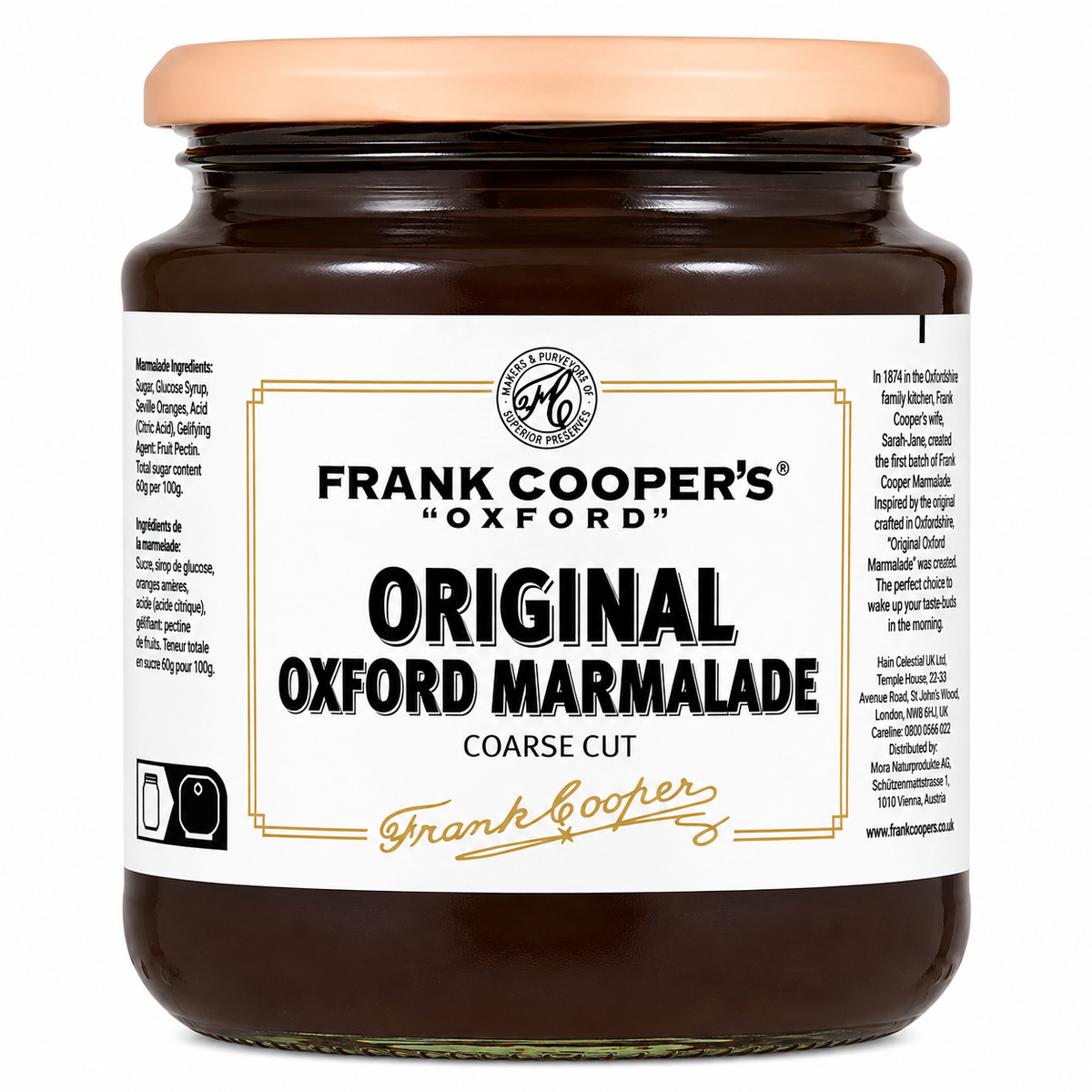 Frank Cooper's Coarse Cut Marmalade 454g