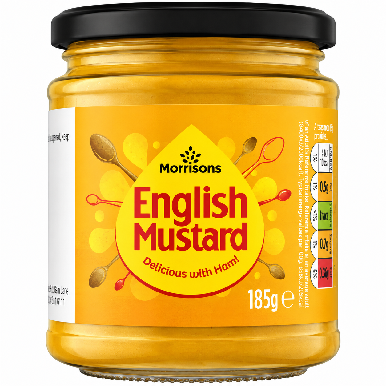 Morrisons English Mustard 185g