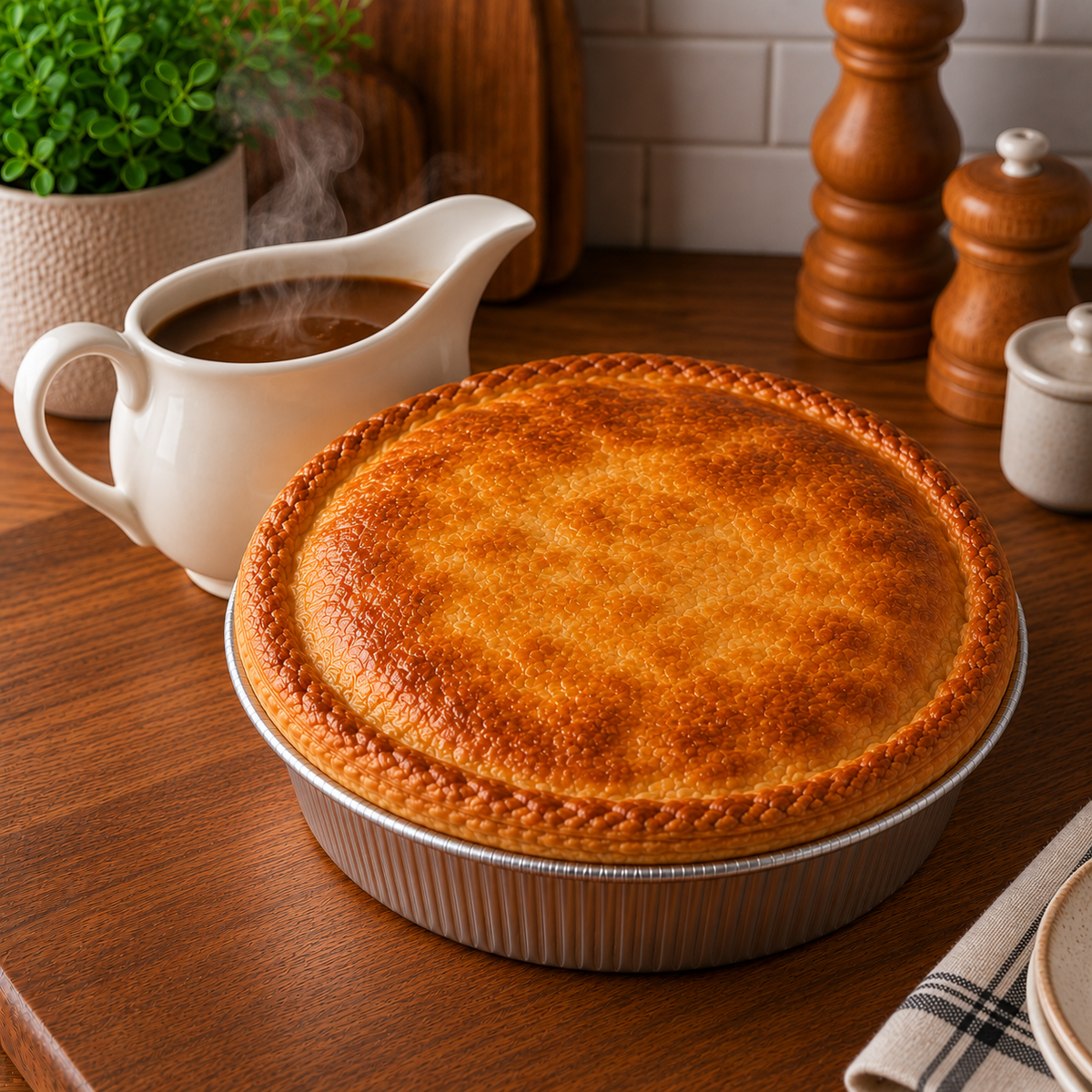 Steak & Gravy Pie