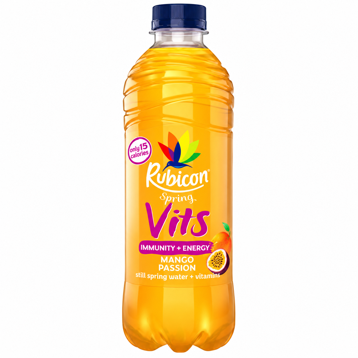 Rubicon Spring Vits Mango Passion Vitamin Water 500ml