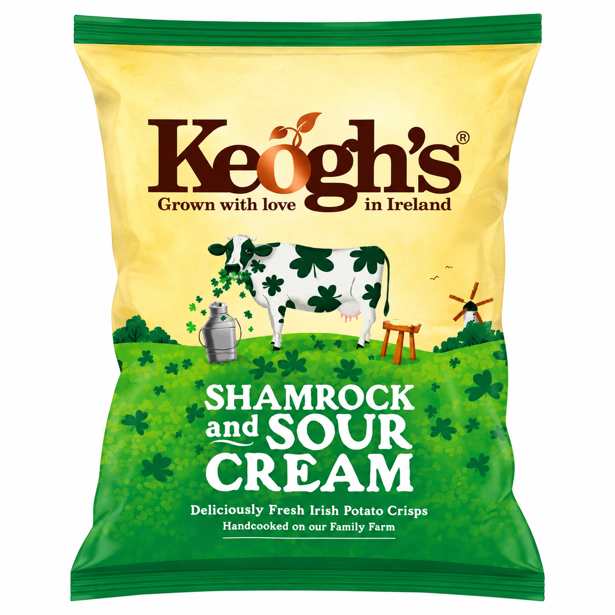 Keogh’s Shamrock & Sour Cream 45g