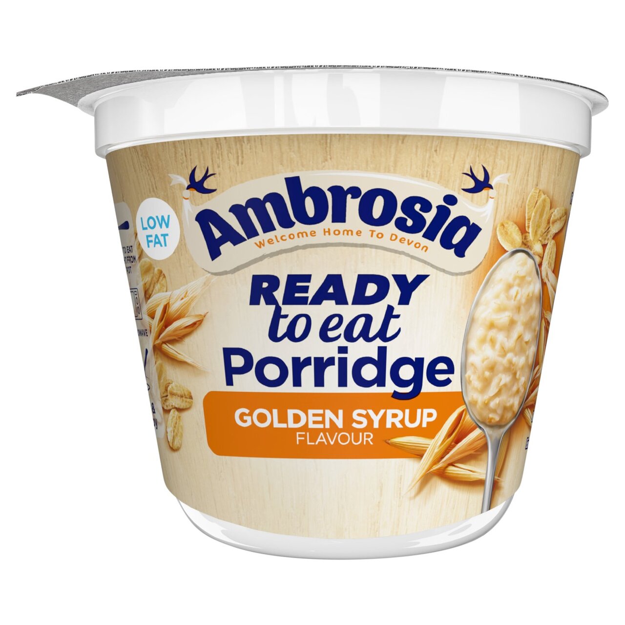 Ambrosia Ready to Eat Porridge Golden Syrup 210g