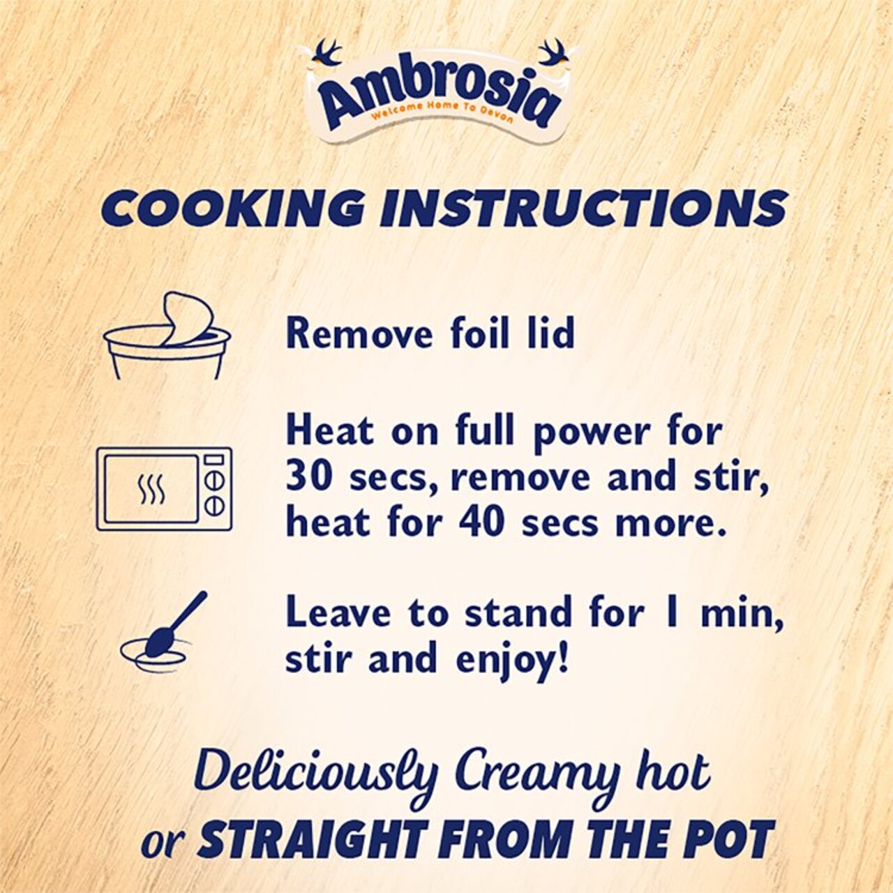 Ambrosia Ready To Eat Porridge with Raspberry Layer 210g
