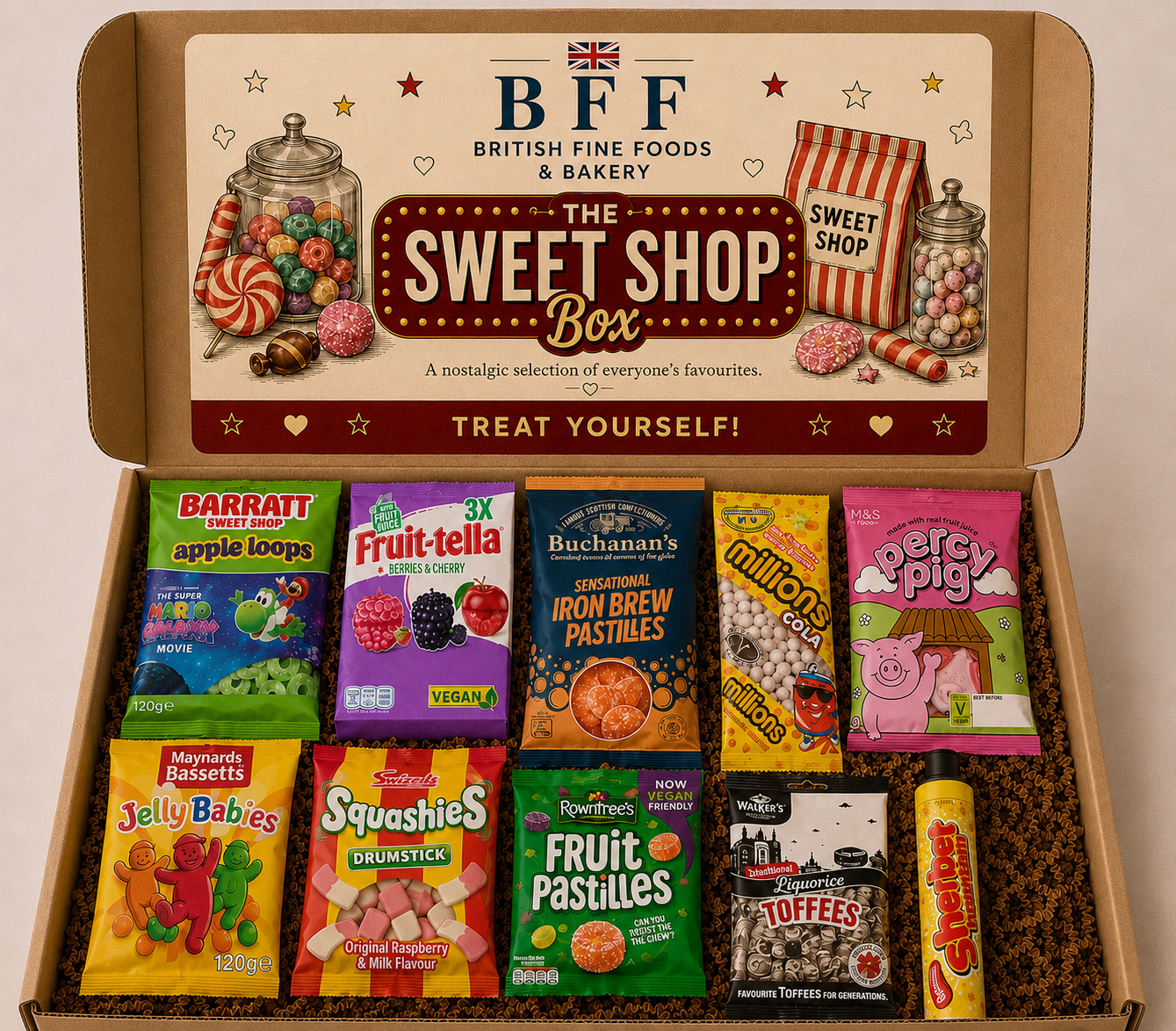 British Fine Foods 'Sweet Shop Box' 1.5kg