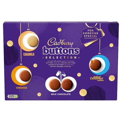 Cadbury Mixed Buttons Selection Box 375g