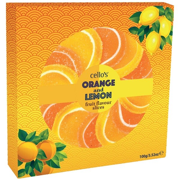 Cello's Lemon & Orange Slices 132g