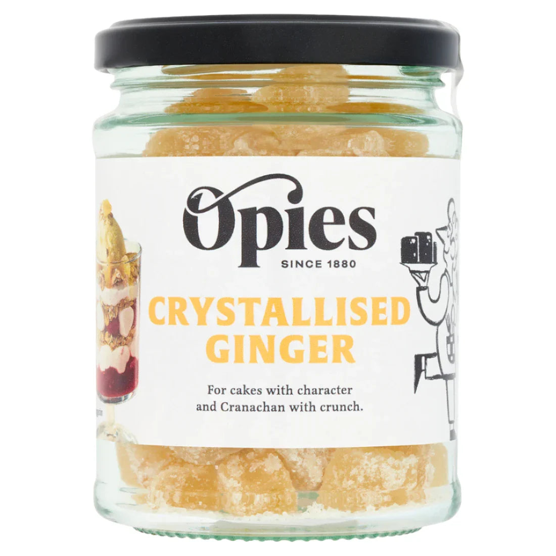 Opies Crystallised Ginger 200g