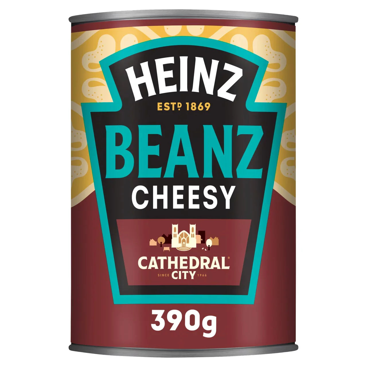 Heinz Beanz Cathedral City Cheesy 390g