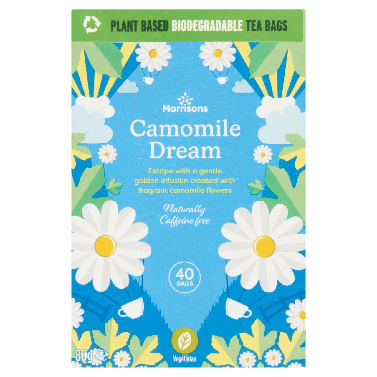 Morrisons Pure Camomile 40's 80g
