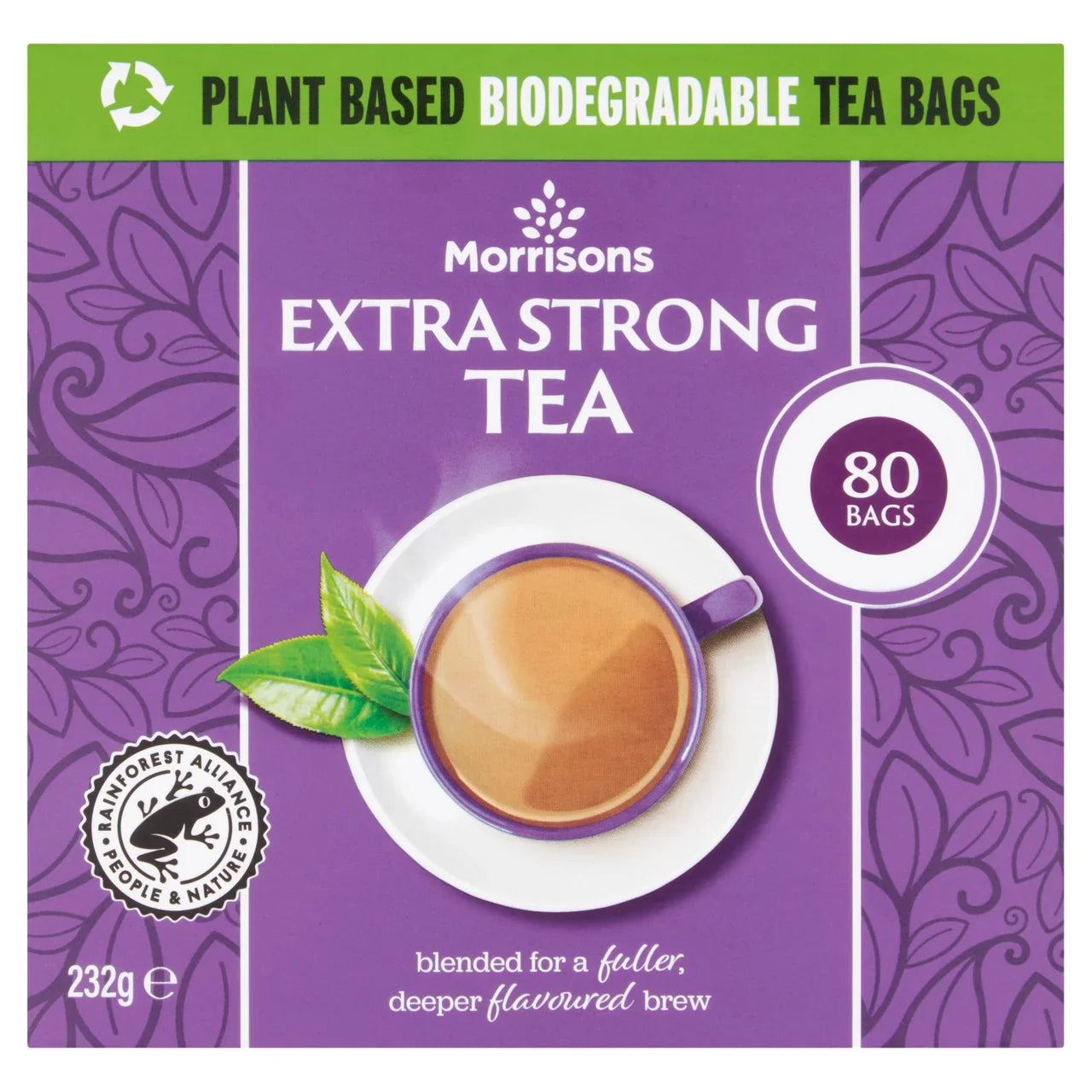 Morrisons Extra Strong Tea 80's 232g