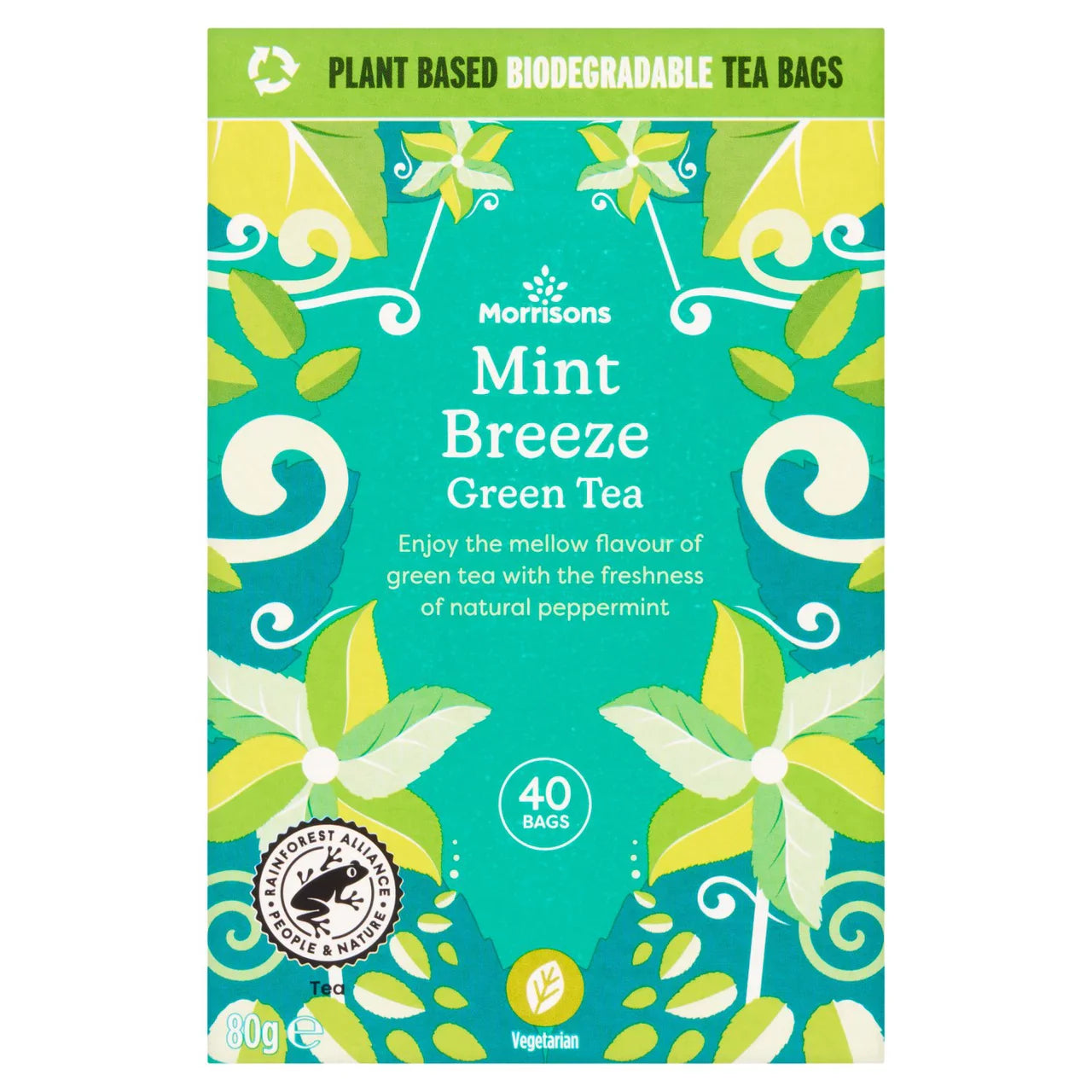 Morrisons Hint of Mint 40's 80g