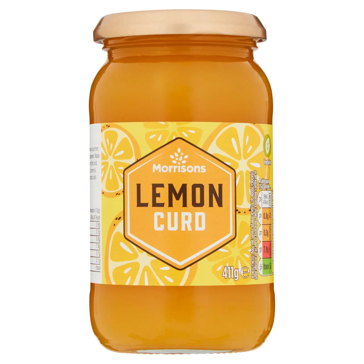 Morrisons Lemon Curd 411g
