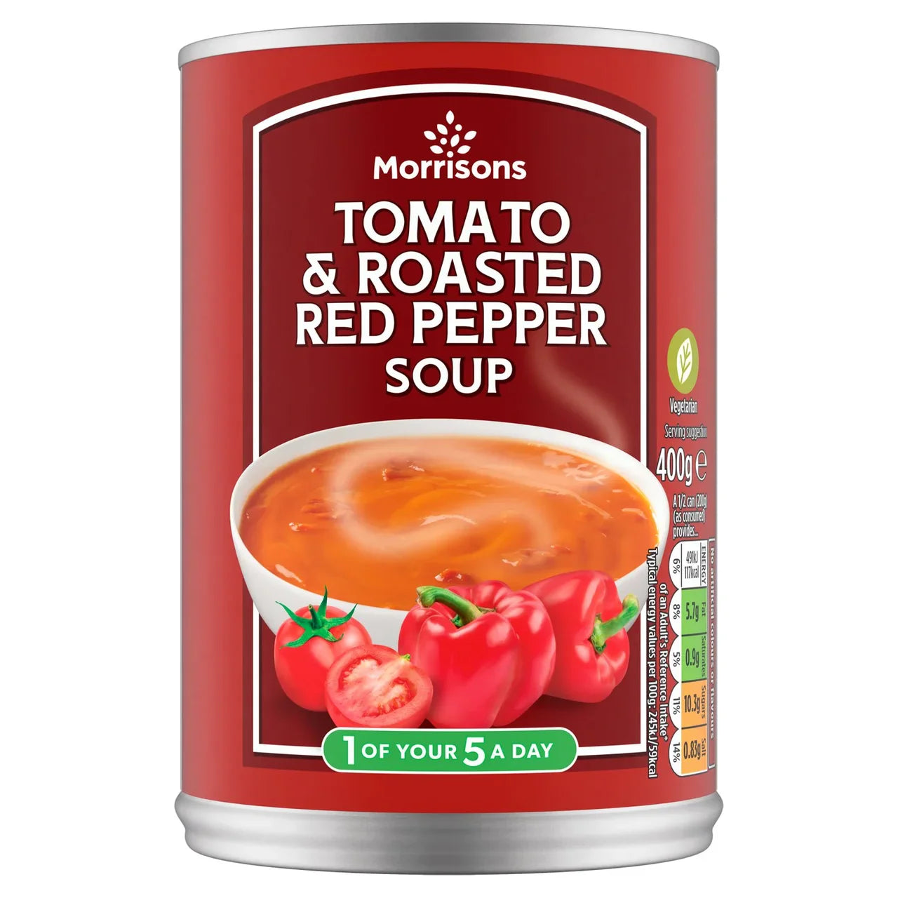 Morrisons Rosted Red Pepper Soup 400g
