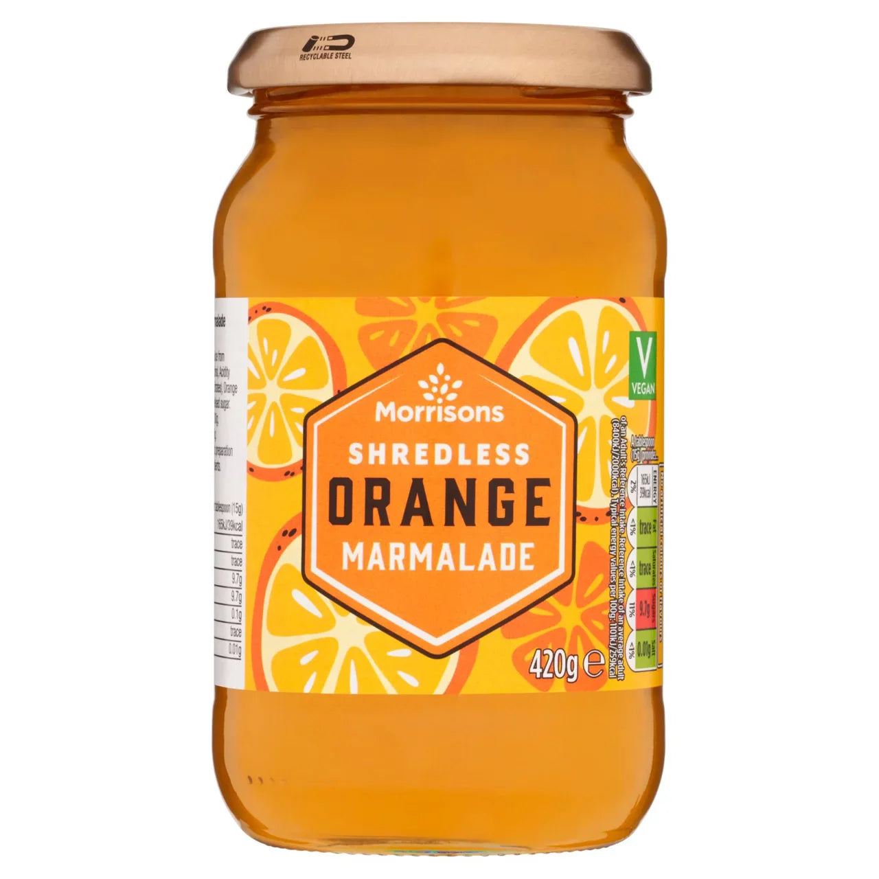 Morrisons Shredless Marmalade 420g