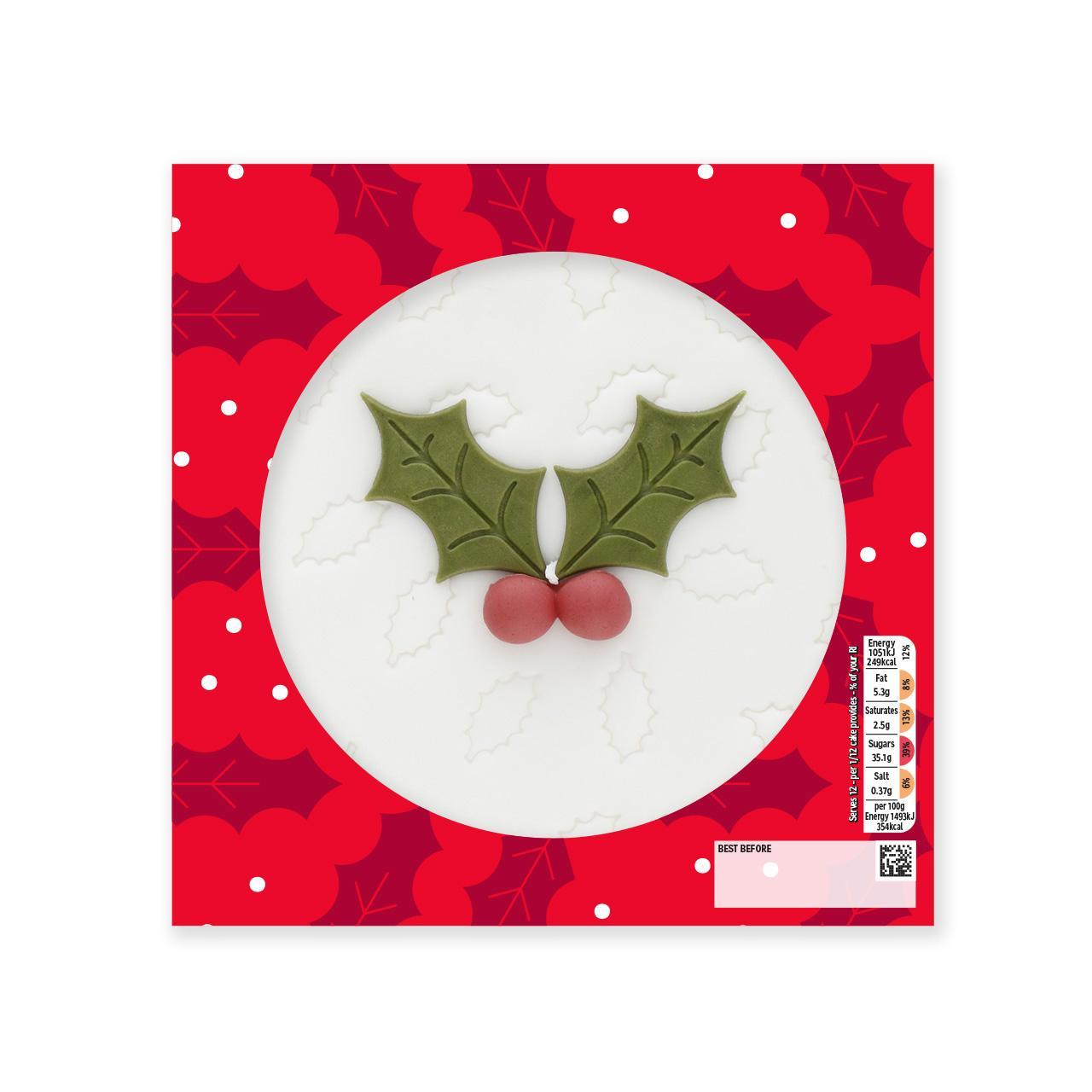 Mark's & Spencer Top Iced Christmas Cake 835g