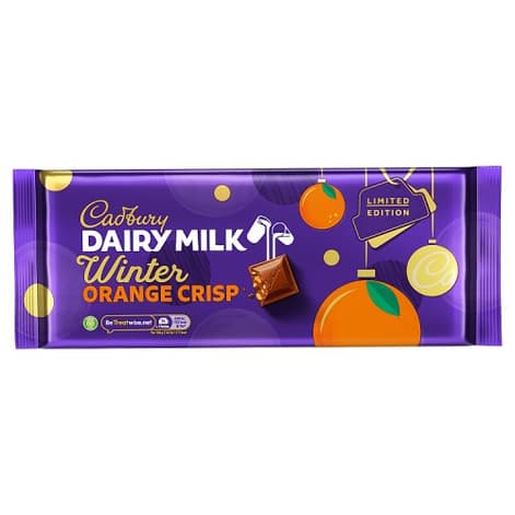 Elizabeth Shaw Milk Chocolate Orange Crisp 162g