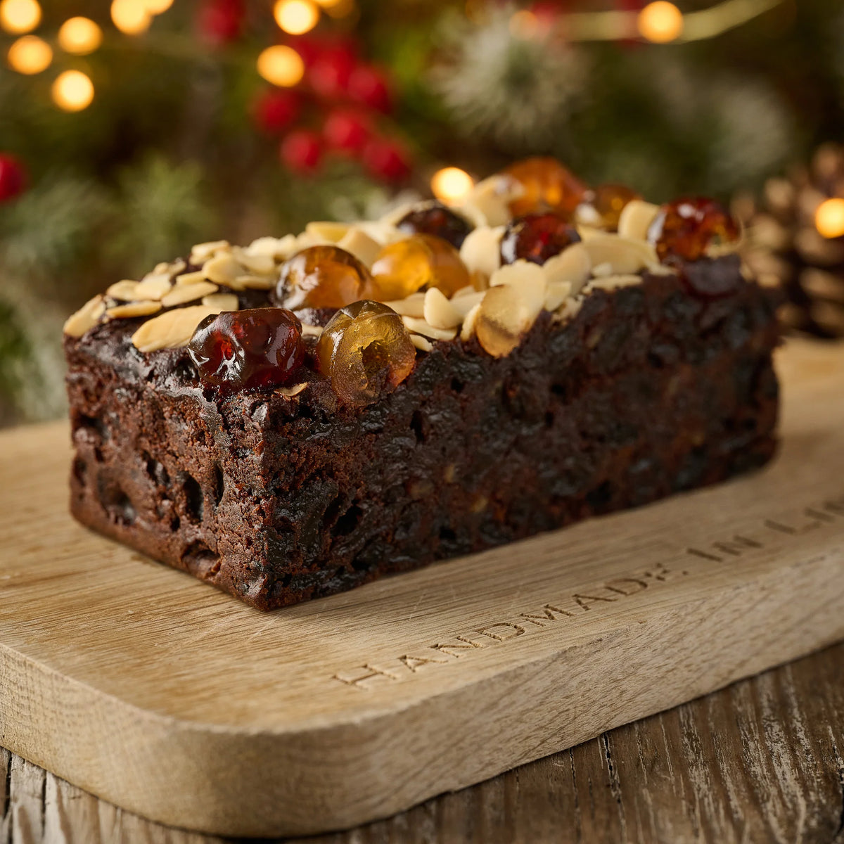 The Original Cake Company Brandy, Fruit & Nut Half Log 320g