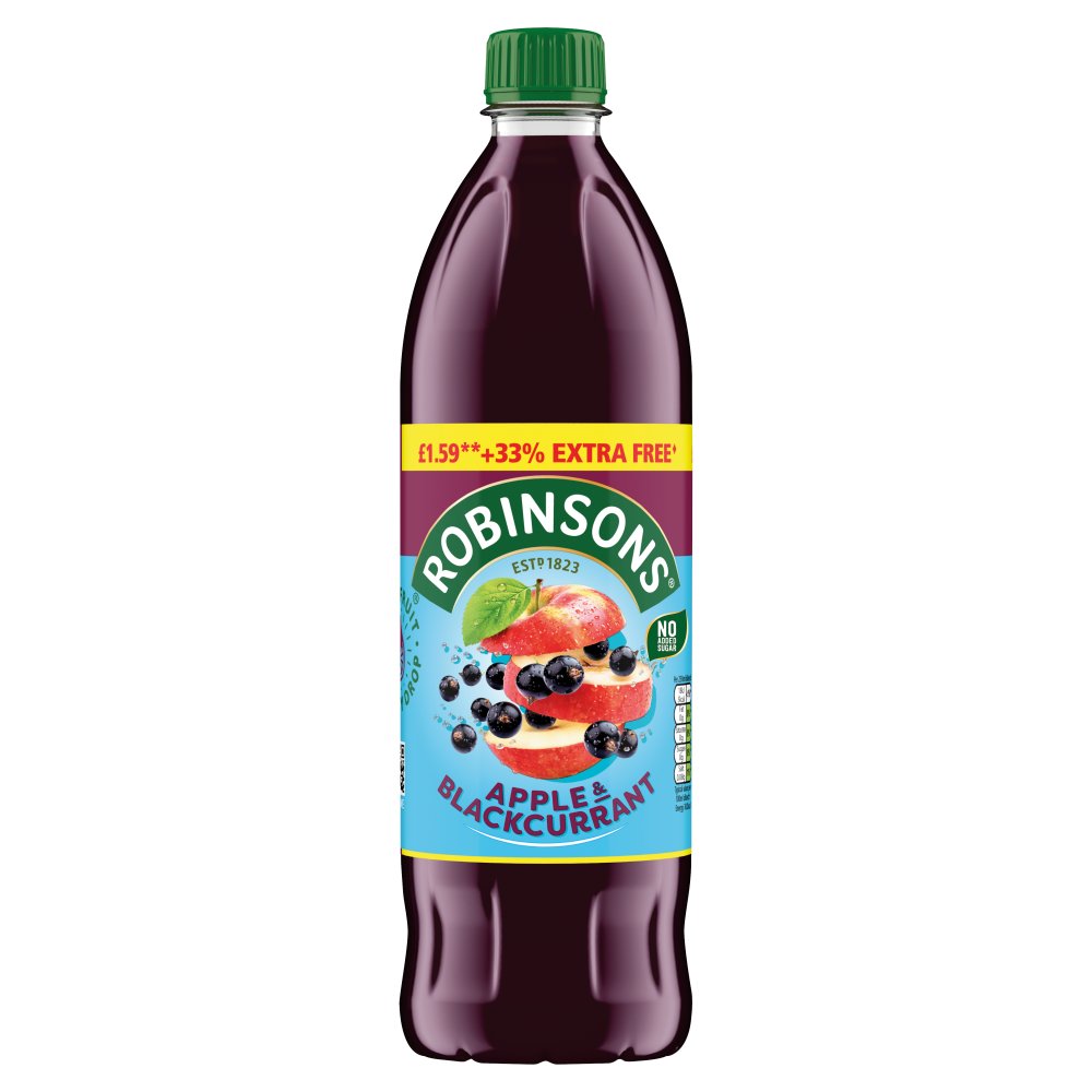 Robinson's Apple & Blackcurrant 1L