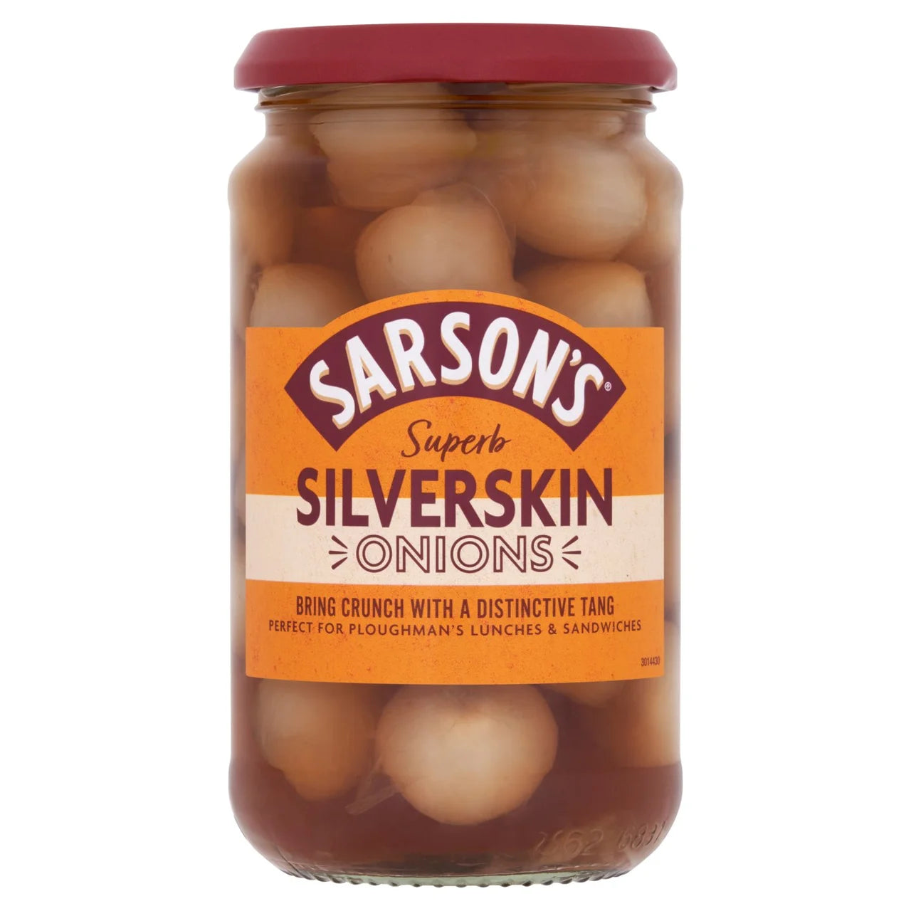 Sarson's Silverskin Onions 400g