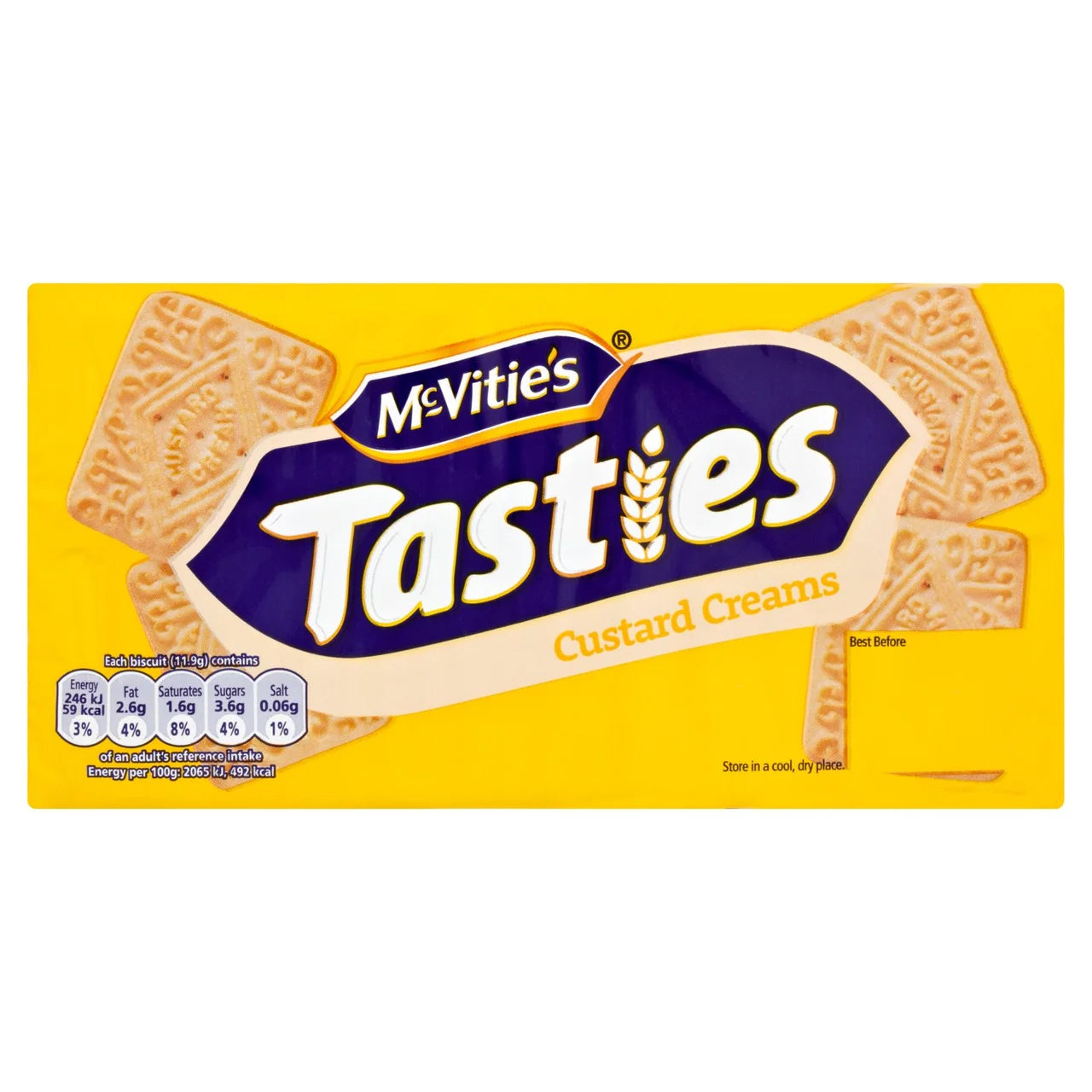 McVitie's Tasties Custard Creams 300g