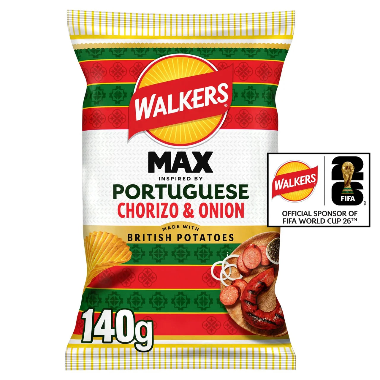 Walkers Portuguese Chorizo 140g