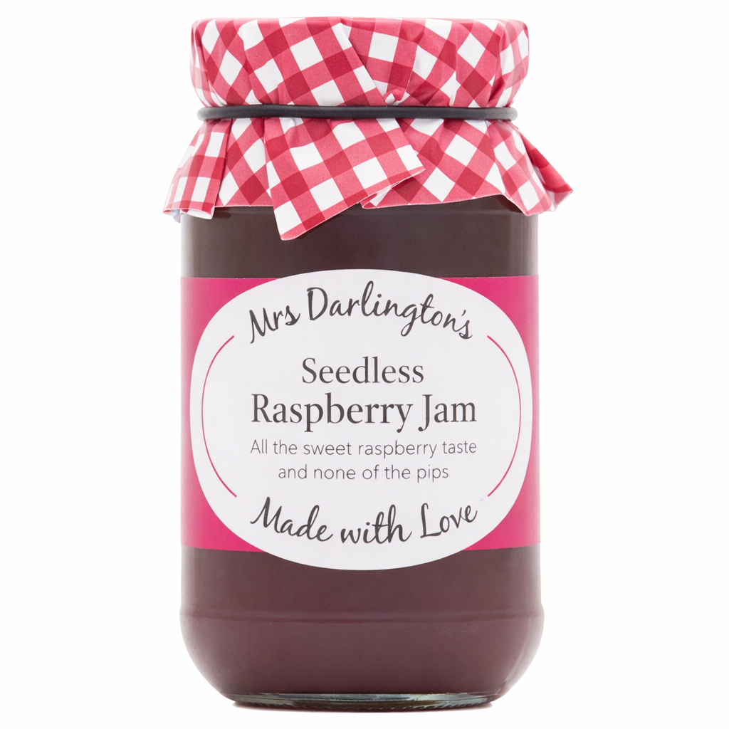Mrs Darlington's Seedless Raspberry Jam 340g