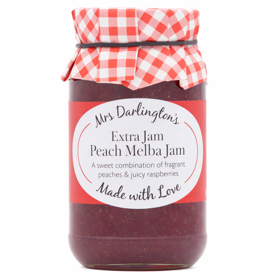Mrs Darlington's Peach Melba Jam 340g