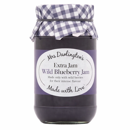 Mrs Darlington's Extra Jam Wild Blueberry Jam 340g