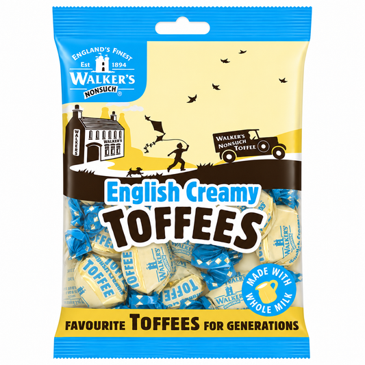 Walker's Nonsuch English Creamy Toffee 150g