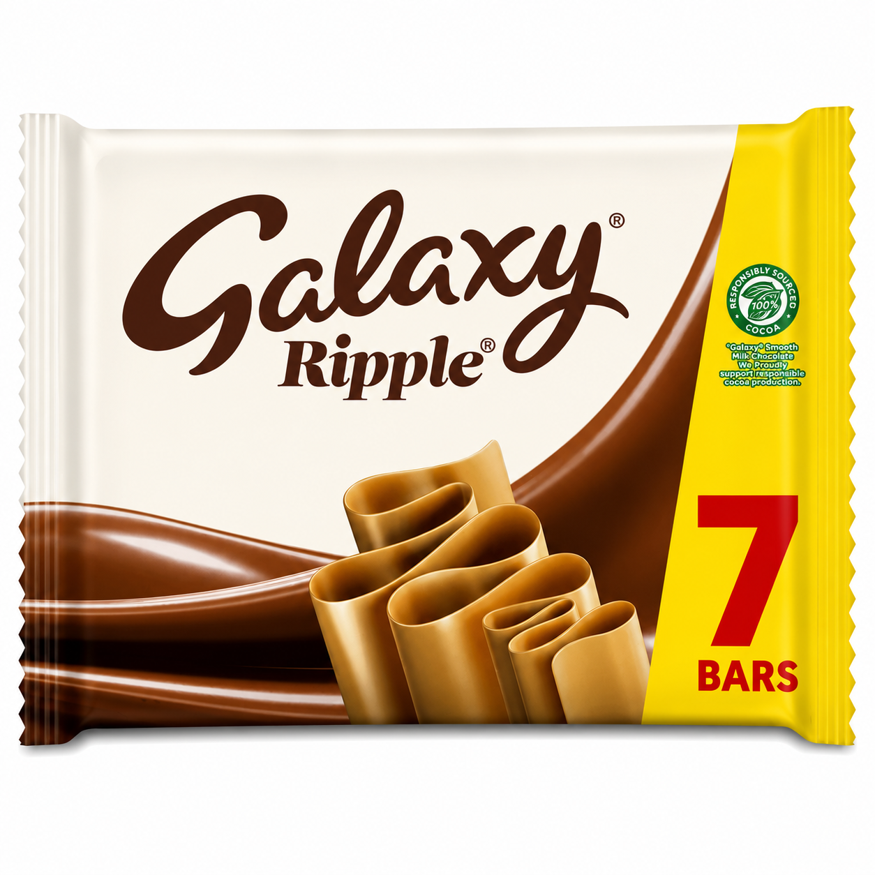 Galaxy Ripple 7 Pack 210g