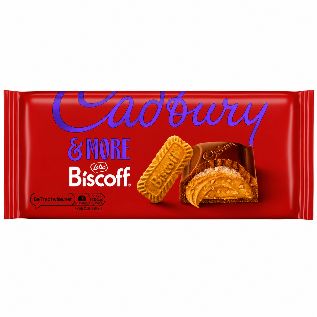 Cadbury Dairy Milk & More Biscoff 195g