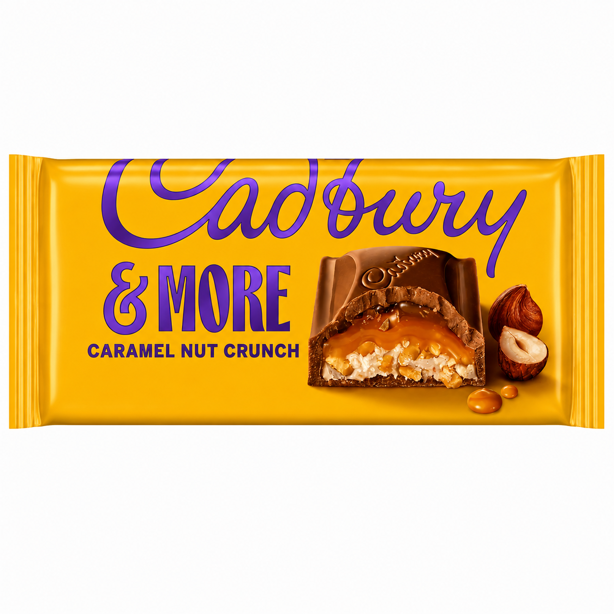 Cadbury Dairy Milk & More Caramel Nut Crunch 200g