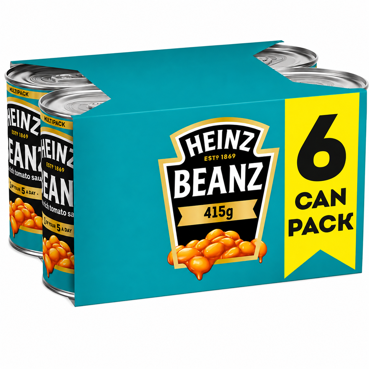 Heinz Beanz 6 Pack 2.5kg