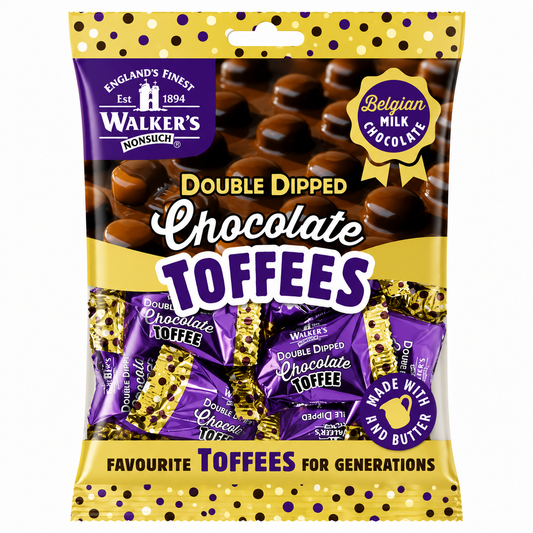Walker's Nonsuch Double Dipped Toffee 135g