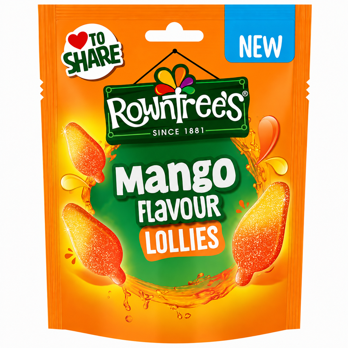 Rowntree's Mango Lollies 130g