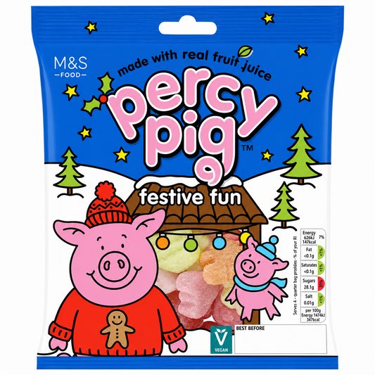 Mark's & Spencer Percy Pig Festive Fun 170g