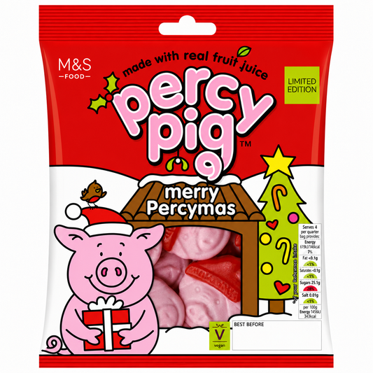 Mark's & Spencer Percy Pig Merry Percymas 170g